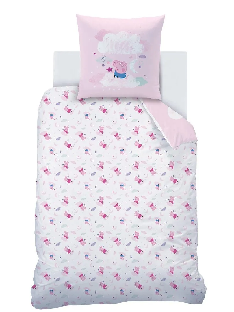 JUEGO DE CAMA 'PEPPA PIG'  ROSA