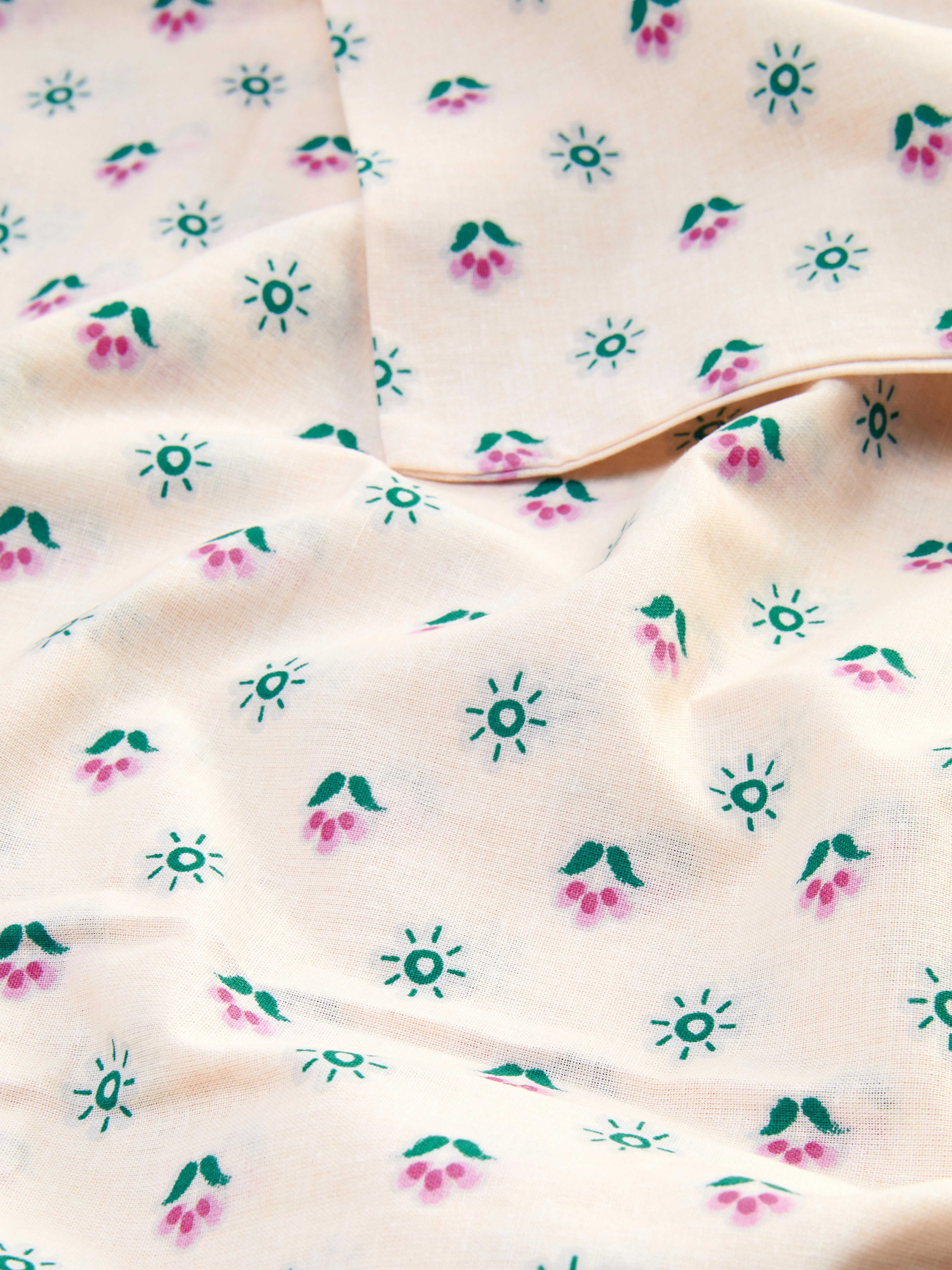 Juego de sábanas con tulipanes para cama king size