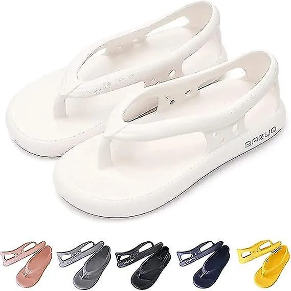 KINCJON CHANCLAS DE PLAYA DE VERANO  SANDALIAS BAZUO, CHANCLAS BAZUO PARA HOMBRE PARA MUJER, ZAPATILLAS BAZUO DE EVA GRUESAS 44