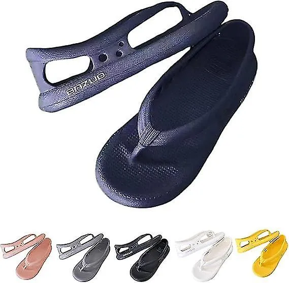 KINCJON CHANCLAS DE PLAYA DE VERANO  SANDALIAS BAZUO, MUJER CHANCLAS BAZUO PARA HOMBRE, ZAPATILLAS GRUESAS DE EVA BAZUO 4445AZ