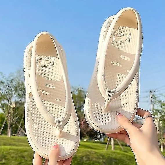 KINCJON CHANCLAS DE PLAYA DE VERANO  SANDALIAS BAZUO, MUJER CHANCLAS BAZUO PARA HOMBRE, ZAPATILLAS GRUESAS DE EVA BAZUO 4445AZ