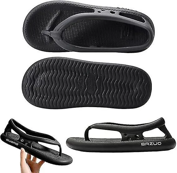 KINCJON CHANCLAS DE PLAYA DE VERANO  SANDALIAS BAZUO, MUJER CHANCLAS BAZUO PARA HOMBRE, ZAPATILLAS GRUESAS DE EVA BAZUO 4445AZ