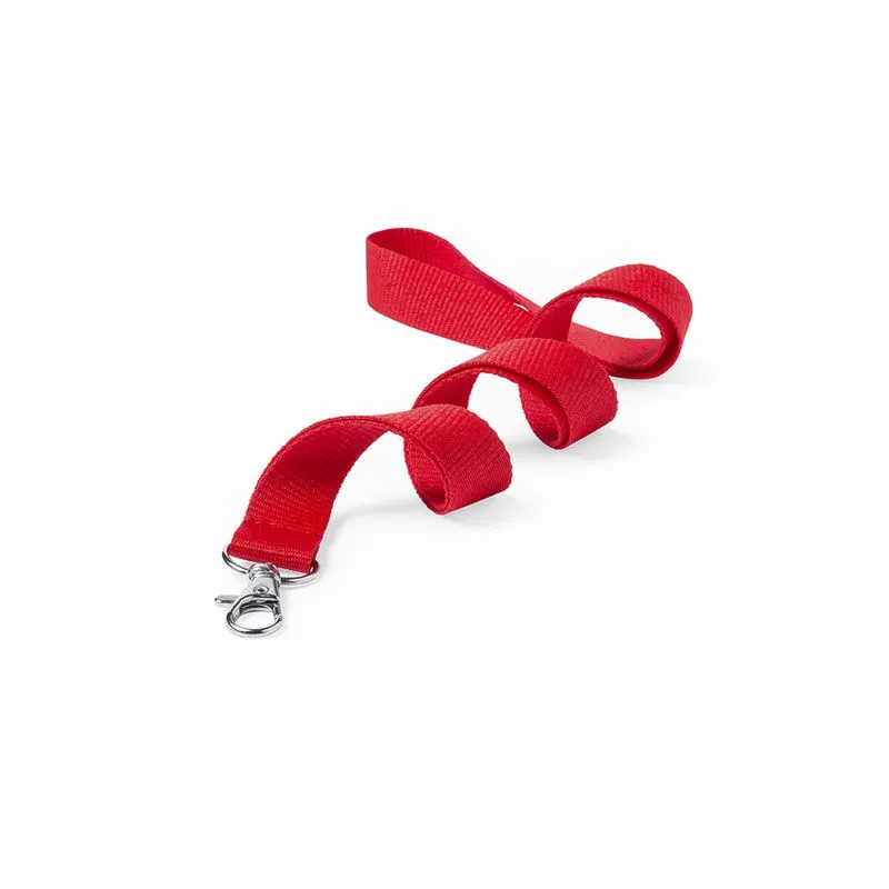 Lanyard corporativo con gancho giratorio Neck