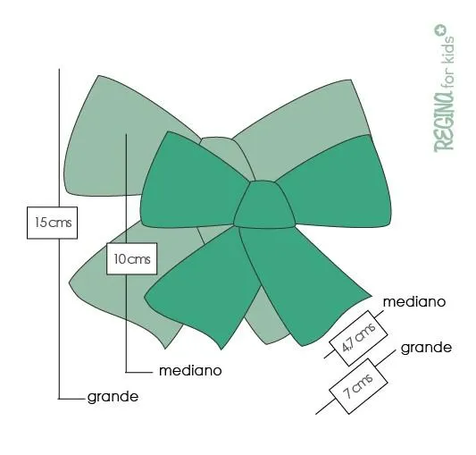 Lazo grosgrain ocean