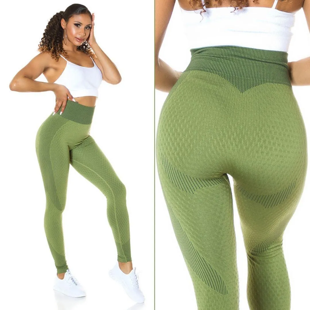  Leggings efecto moldeador Khaki