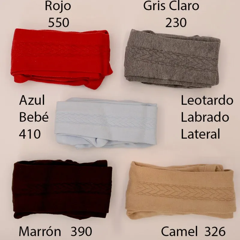 Leotardo Labrado Lateral Azul Bebé 410 de Cóndor