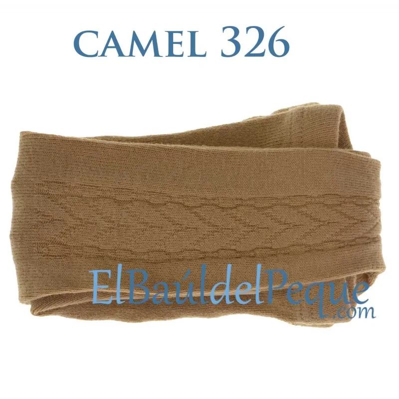 Leotardo Labrado Lateral Camel 326 de Cóndor