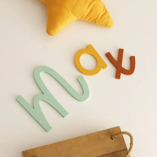 Letras de Pared – Nombre o Frase Personalizada