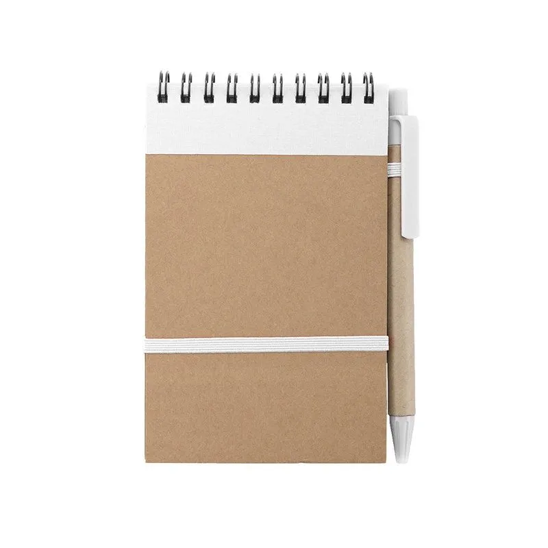 Libreta personalizada portada rígida Ecocard