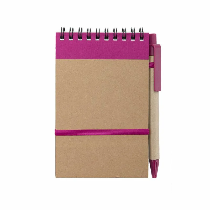 Libreta personalizada portada rígida Ecocard