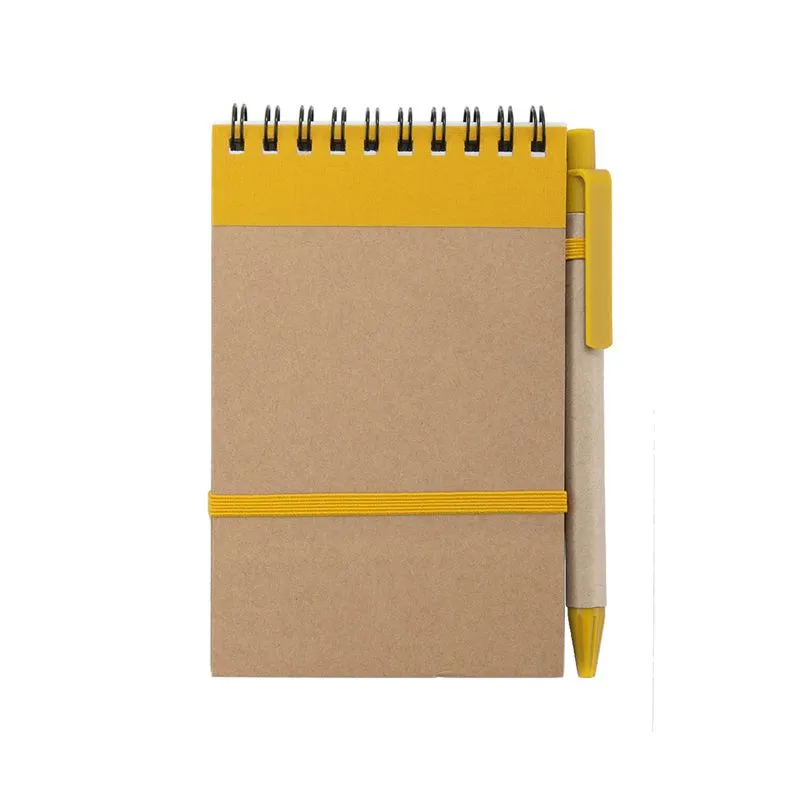 Libreta personalizada portada rígida Ecocard