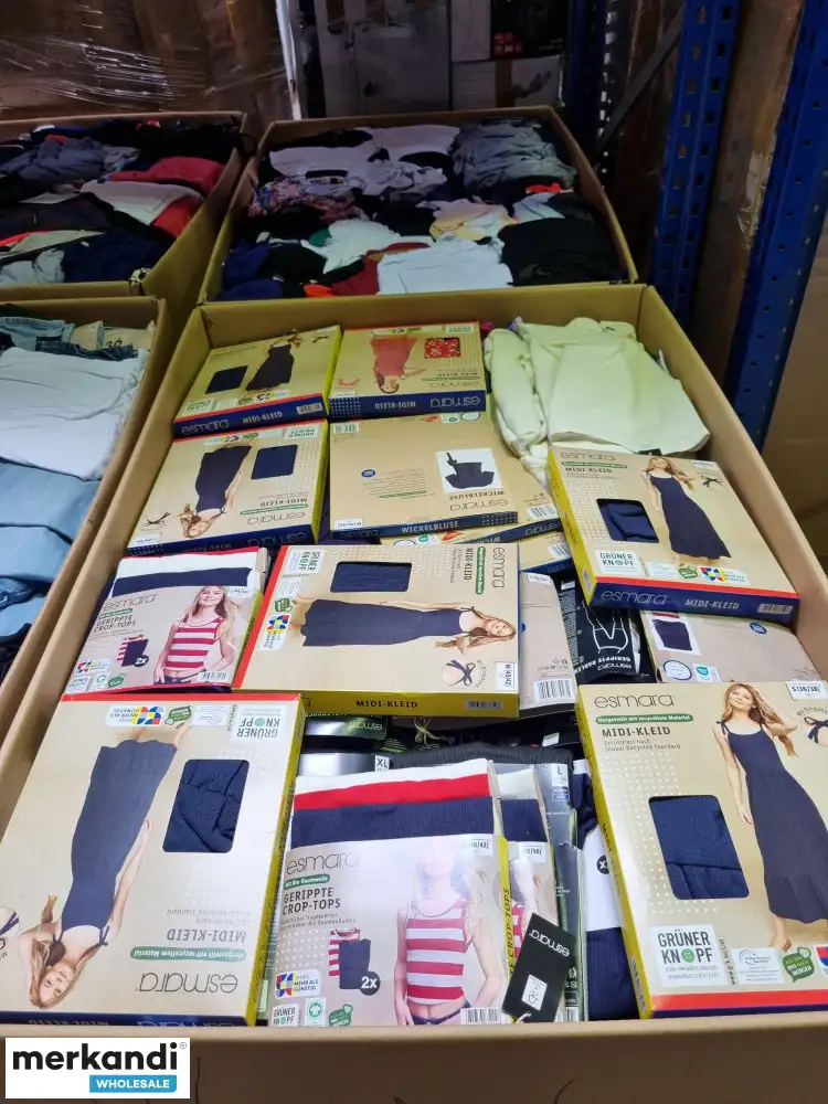 *LIDL ALEMANIA * ROPA/TEXTIL * PRODUCTOS VÍRGENES* CAJA MIX* PALETS MIXTOS