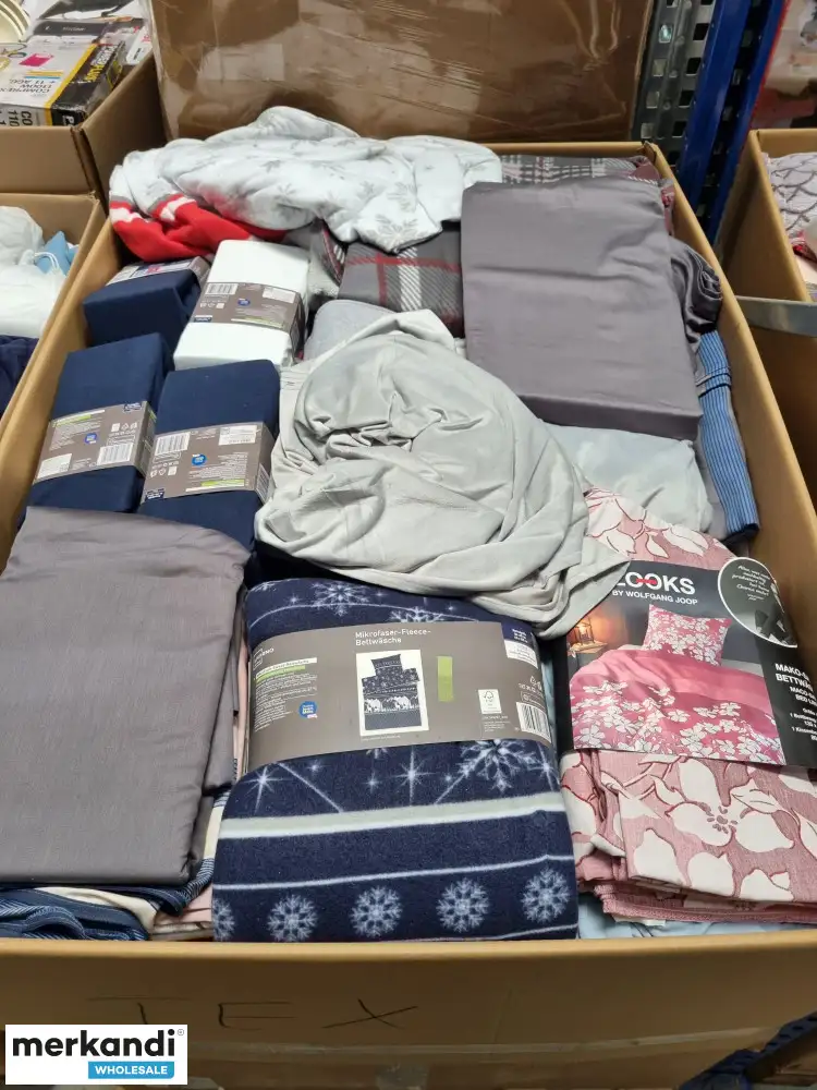 *LIDL ALEMANIA * ROPA/TEXTIL * PRODUCTOS VÍRGENES* CAJA MIX* PALETS MIXTOS