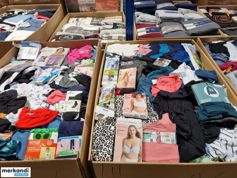 *LIDL ALEMANIA * ROPA/TEXTIL * PRODUCTOS VÍRGENES* CAJA MIX* PALETS MIXTOS