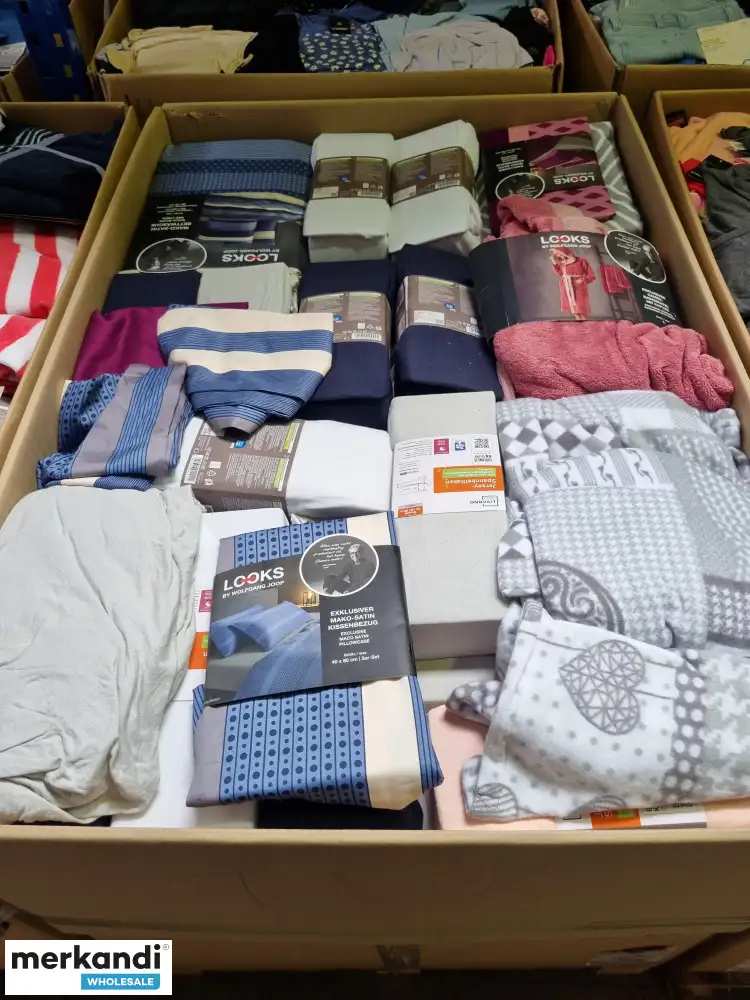 *LIDL ALEMANIA * ROPA/TEXTIL * PRODUCTOS VÍRGENES* CAJA MIX* PALETS MIXTOS