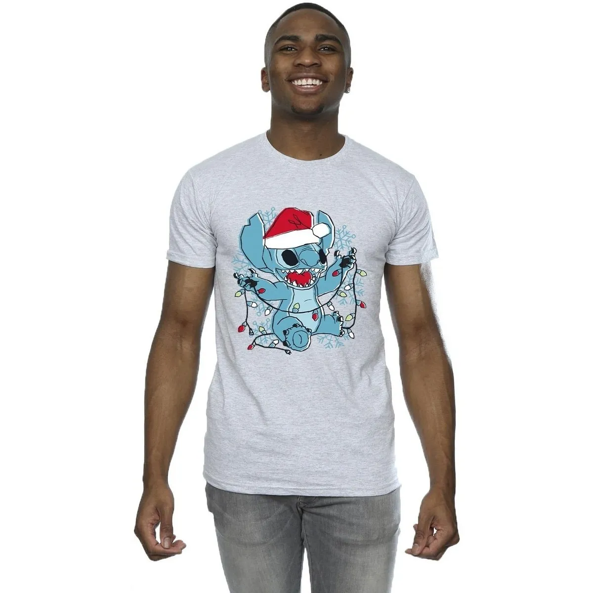 Lilo And Stitch Christmas Lights Sketch