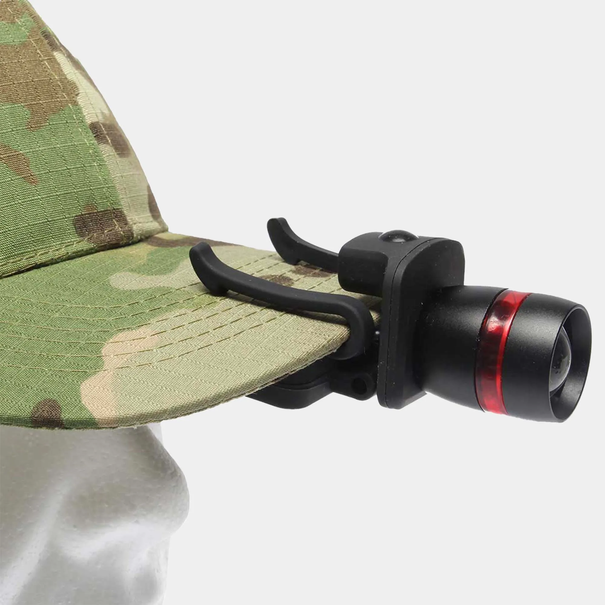 LINTERNA FRONTAL DE CLIP CON CREE LED  MILTEC
