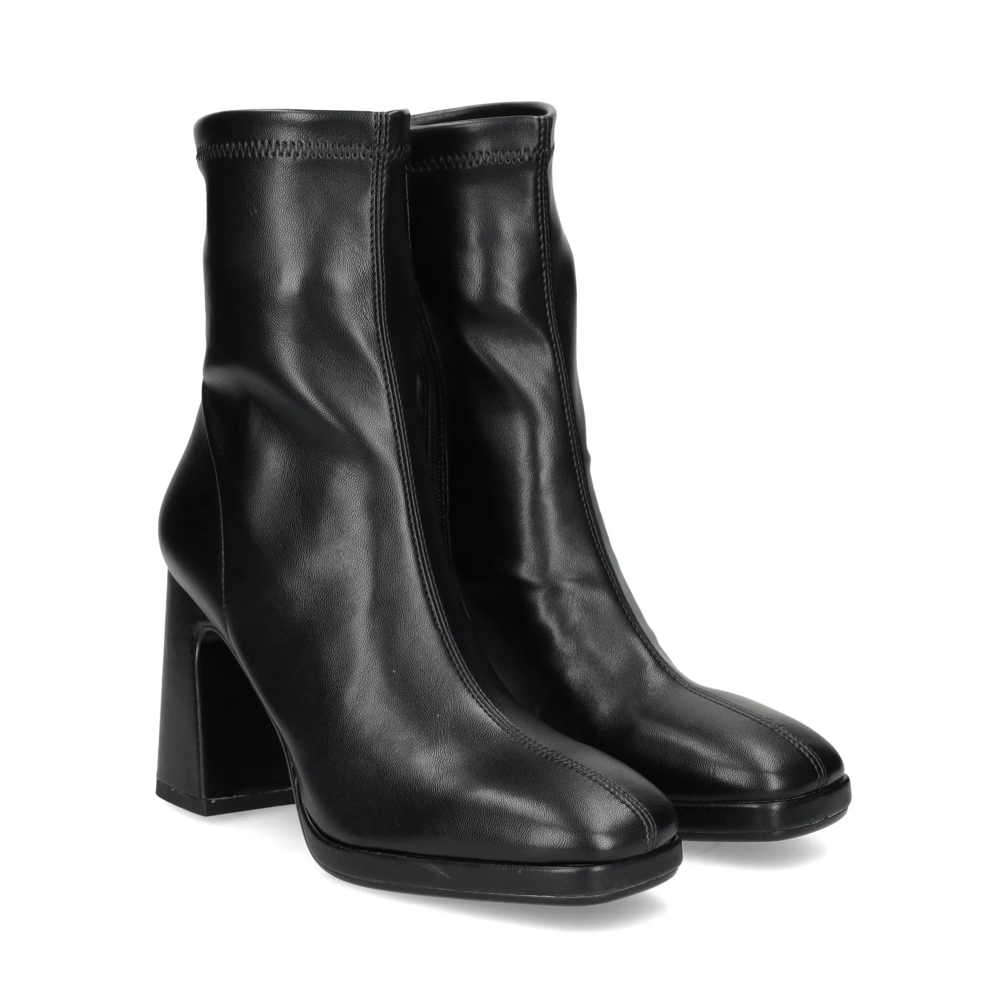 LODI Botines con tacón de Mujer NEGRO