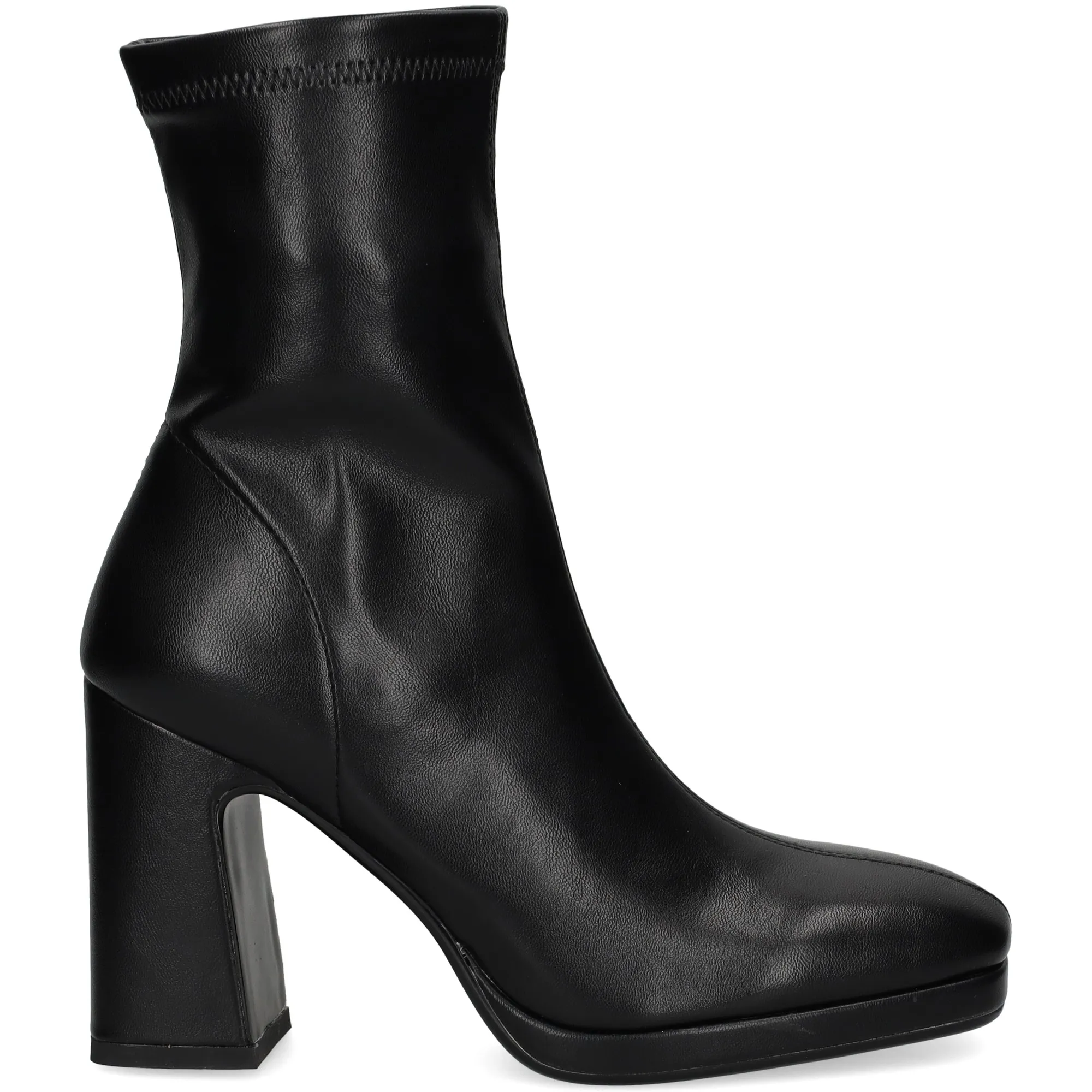 LODI Botines con tacón de Mujer NEGRO