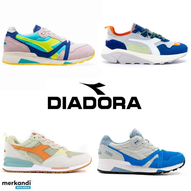 Lote de 350 Sneakers de Diadora de Mujer y Hombre. Temporada Verano e Invierno