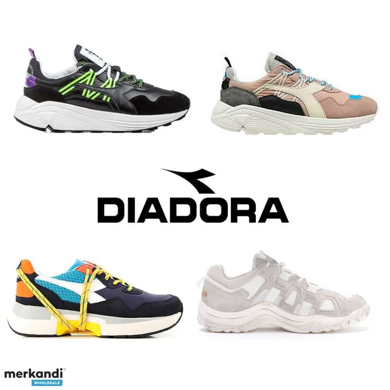 Lote de 350 Sneakers de Diadora de Mujer y Hombre. Temporada Verano e Invierno