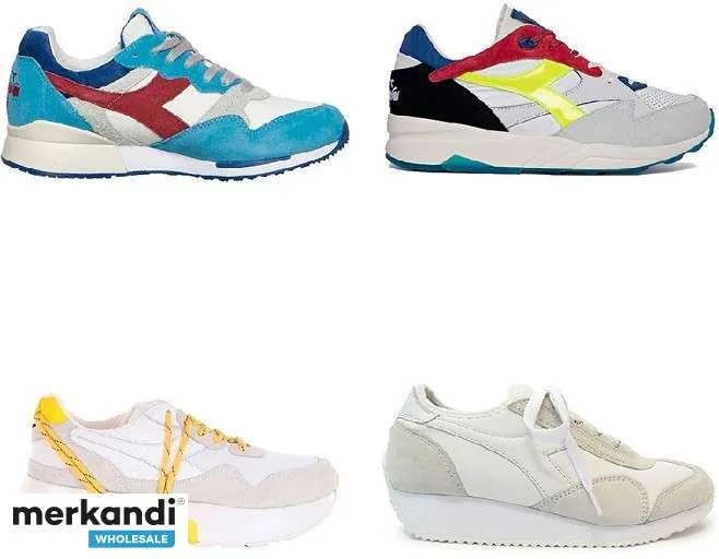 Lote de 350 Sneakers de Diadora de Mujer y Hombre. Temporada Verano e Invierno