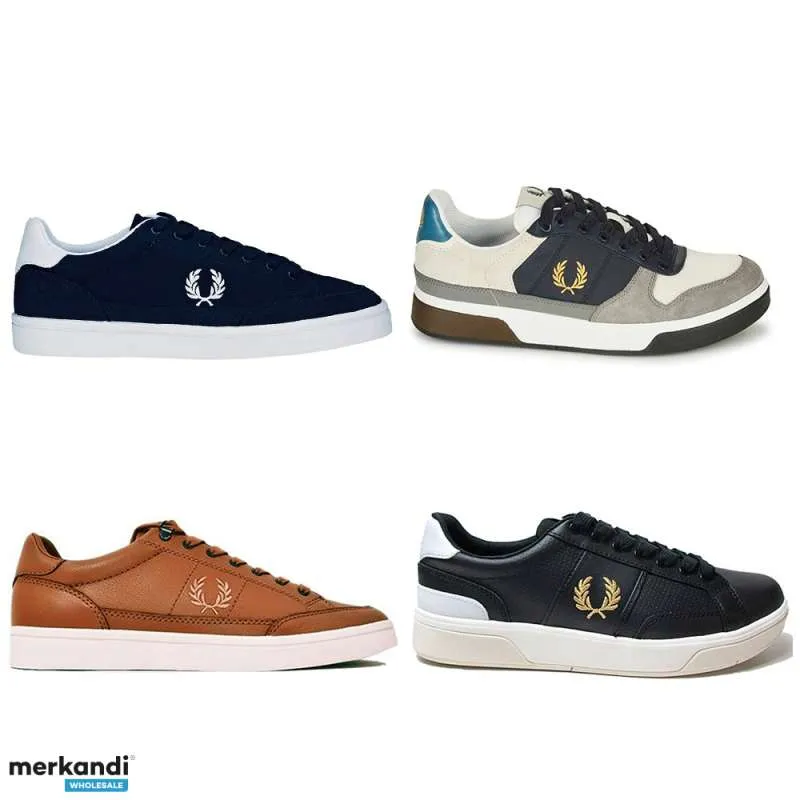 Lote de 65 pares de Bambas de la marca Fred Perry Mujer y Hombre
