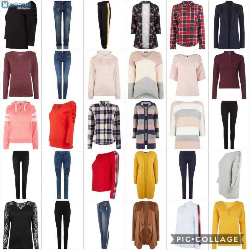 LOTE DE MODA FEMENINA INVIERNO  NUEVA COLECCIóN MUJER | REF: BLACKF01