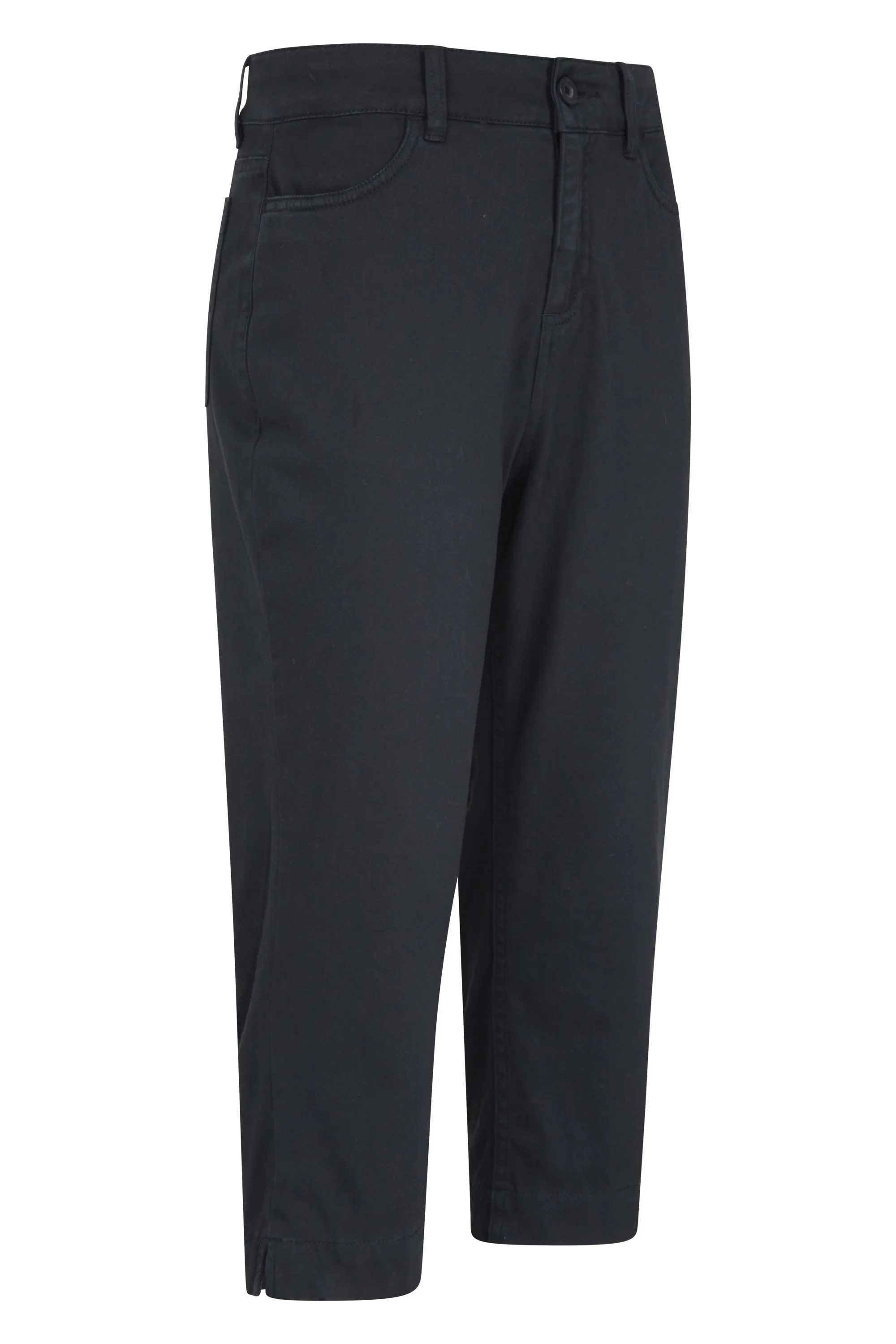 Lyla Pantalón capri de algodón orgánico mujer