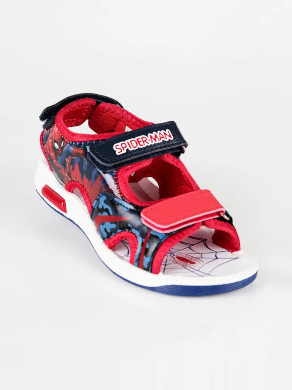 MARVEL SPIDERMAN SANDALIAS DE BEBé CON LUZ