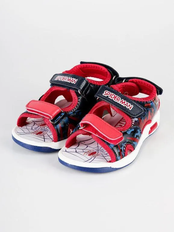 MARVEL SPIDERMAN SANDALIAS DE BEBé CON LUZ