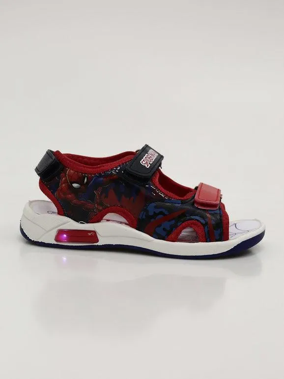 MARVEL SPIDERMAN SANDALIAS DE BEBé CON LUZ