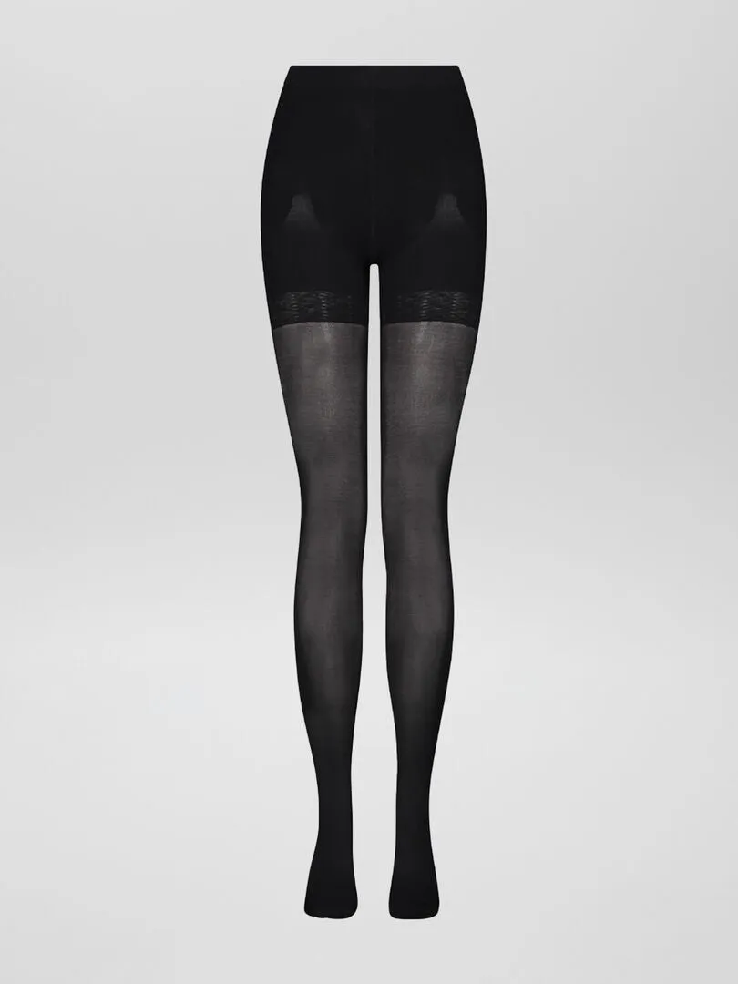 MEDIAS PUSH UP 100D 'BYE BRA'  NEGRO
