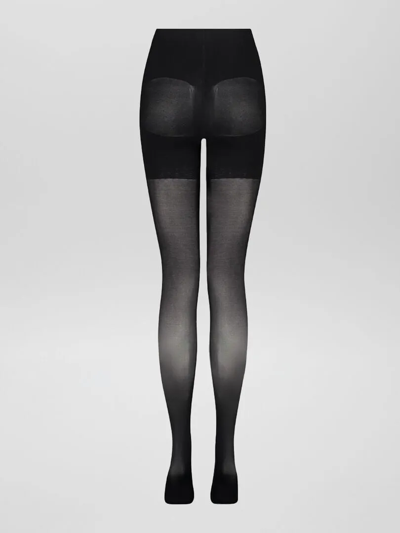 MEDIAS PUSH UP 100D 'BYE BRA'  NEGRO