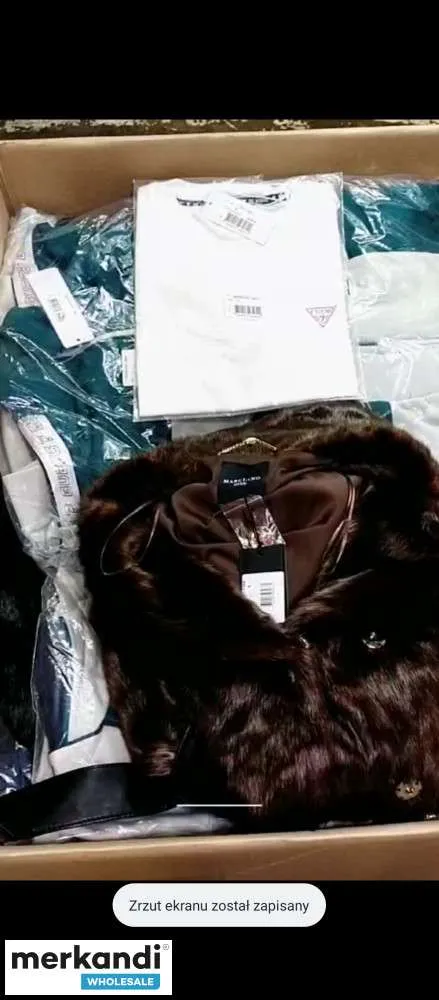 MEZCLA DE ROPA DE MARCAS EUROPEAS DE CATEGORíA A  CON MARCAS PREMIUM