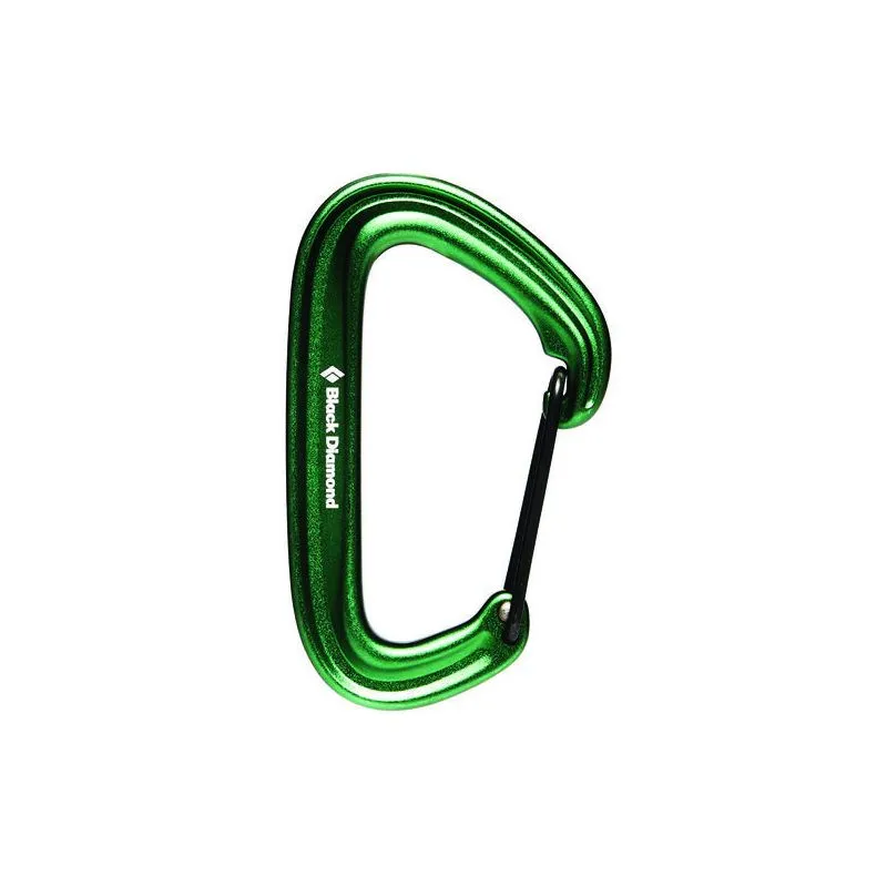 Mosquetón Black Diamond Litewire (Verde)