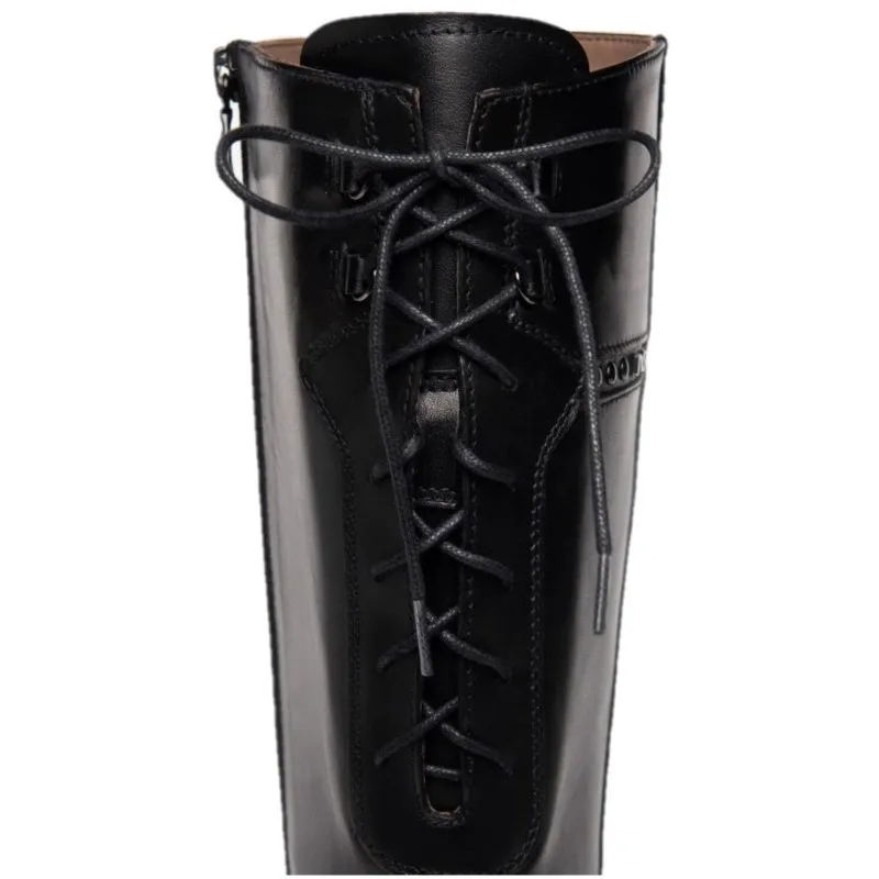 NEROGIARDINI I205711D Negro Bota Alta tacón mujer