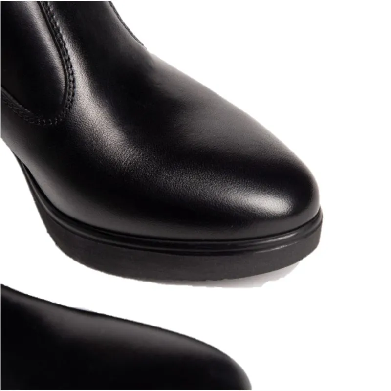 NEROGIARDINI I205711D Negro Bota Alta tacón mujer
