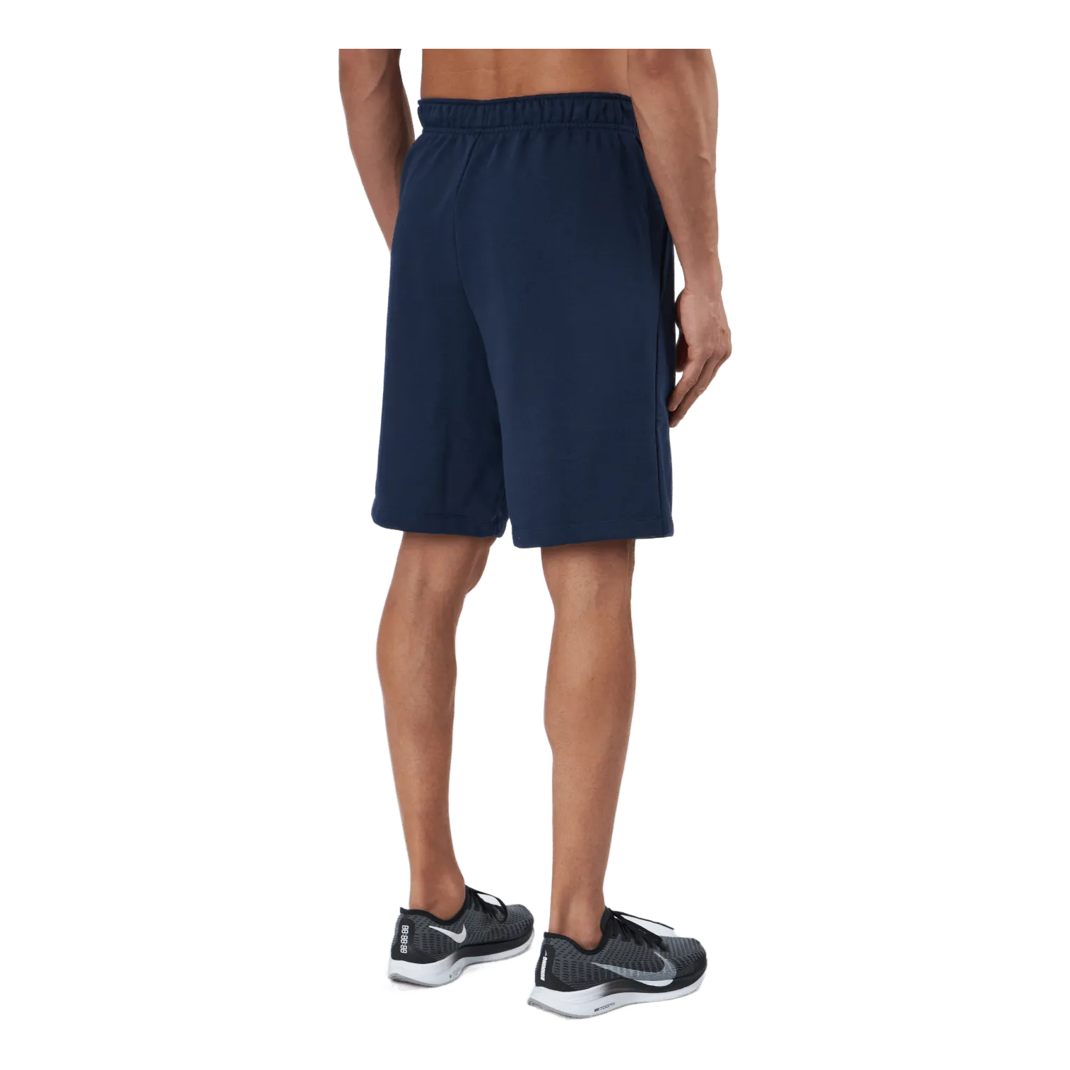 NIKE DRIFIT MEN'S TRAINING SHORTS OBSIDIAN/WHITE
