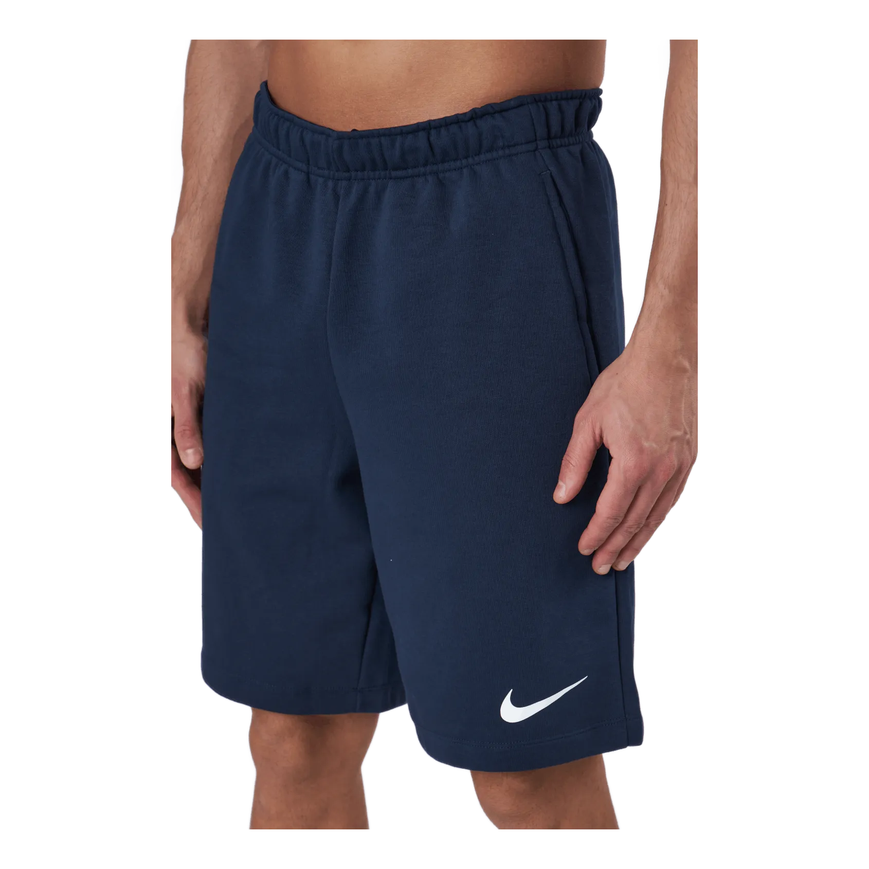 NIKE DRIFIT MEN'S TRAINING SHORTS OBSIDIAN/WHITE