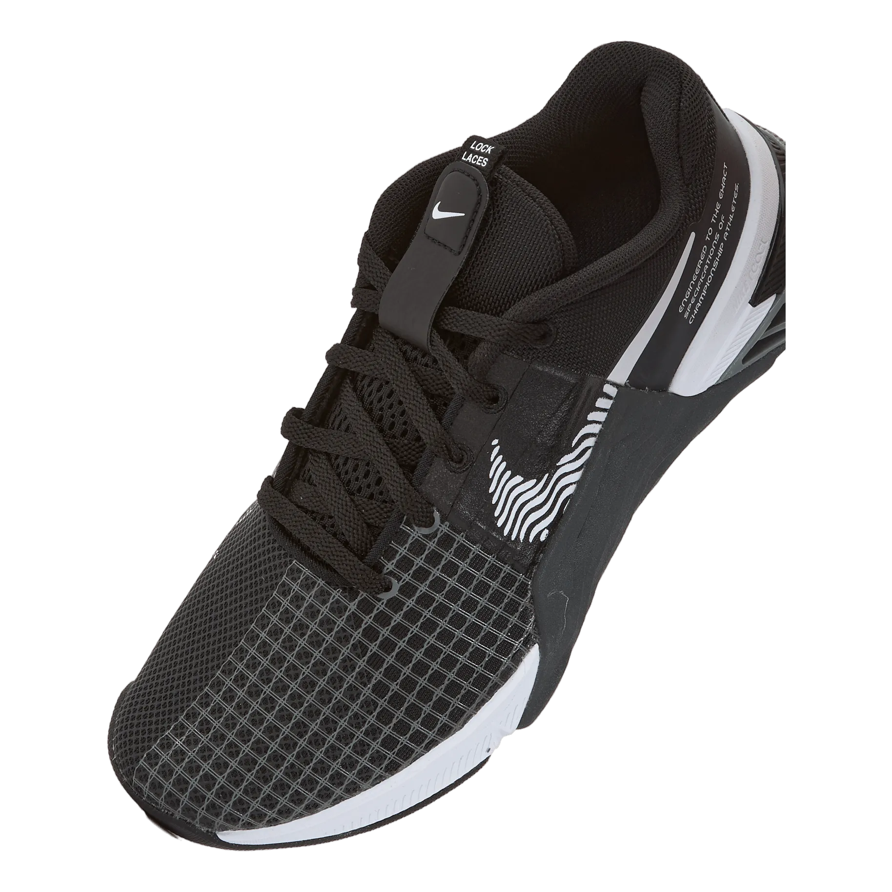 NIKE METCON 8 WOMEN'S TRAINING SHOES BLACK/WHITEDK SMOKE GREYSMOKE GREY