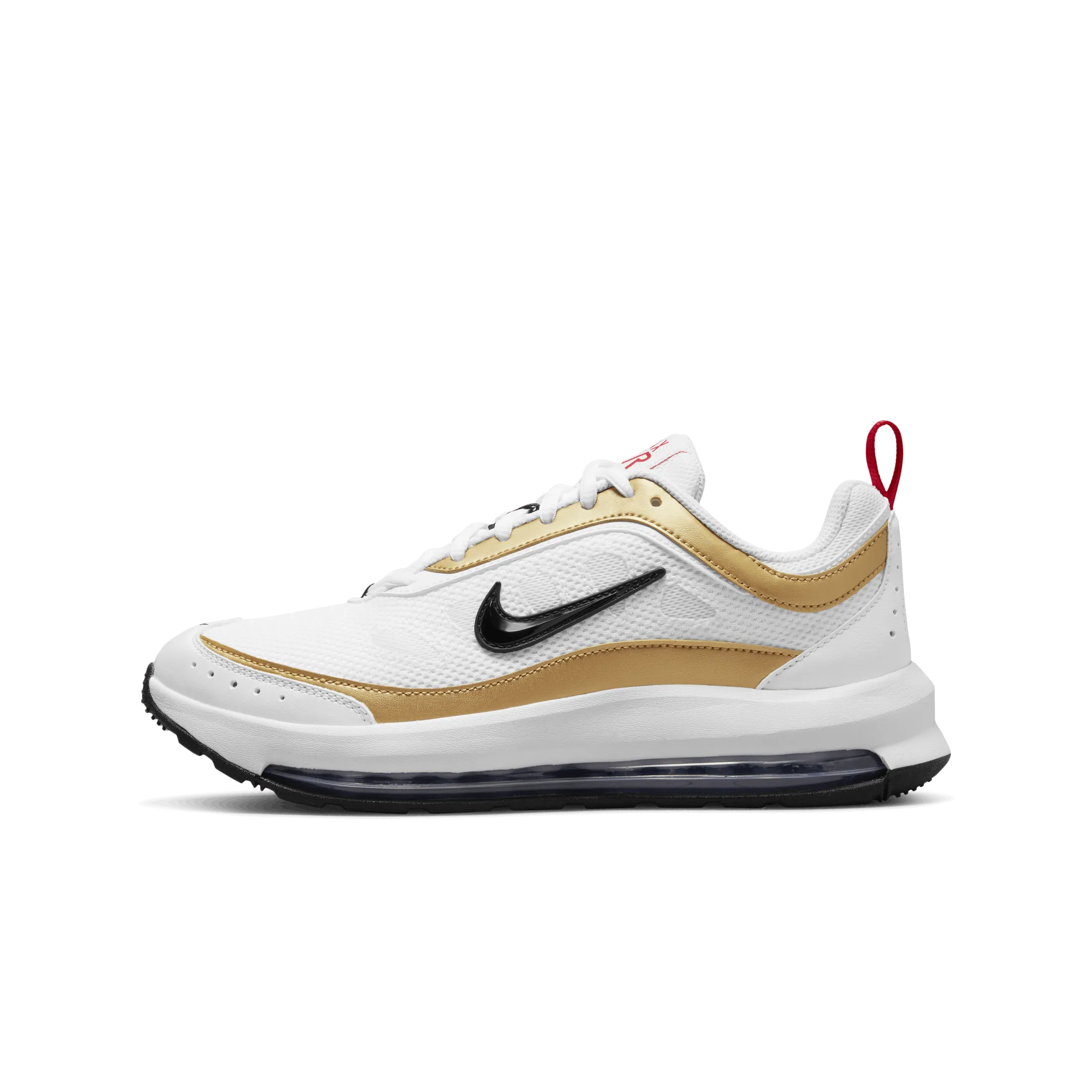 NIKE NIKE AIR MAX AP WOMEN'S SHOE WHITE/BLACKMETALLIC GOLDUNIV