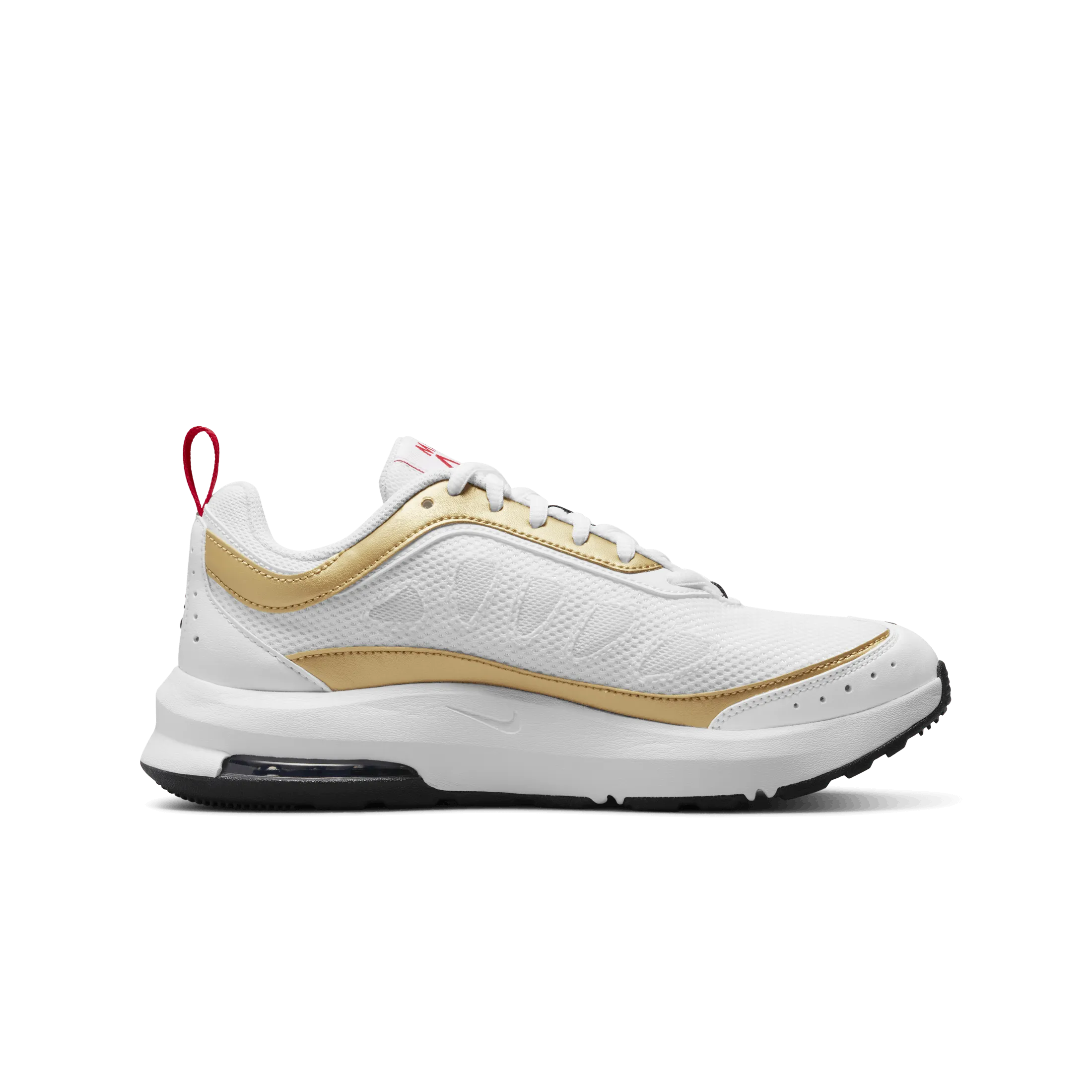 NIKE NIKE AIR MAX AP WOMEN'S SHOE WHITE/BLACKMETALLIC GOLDUNIV