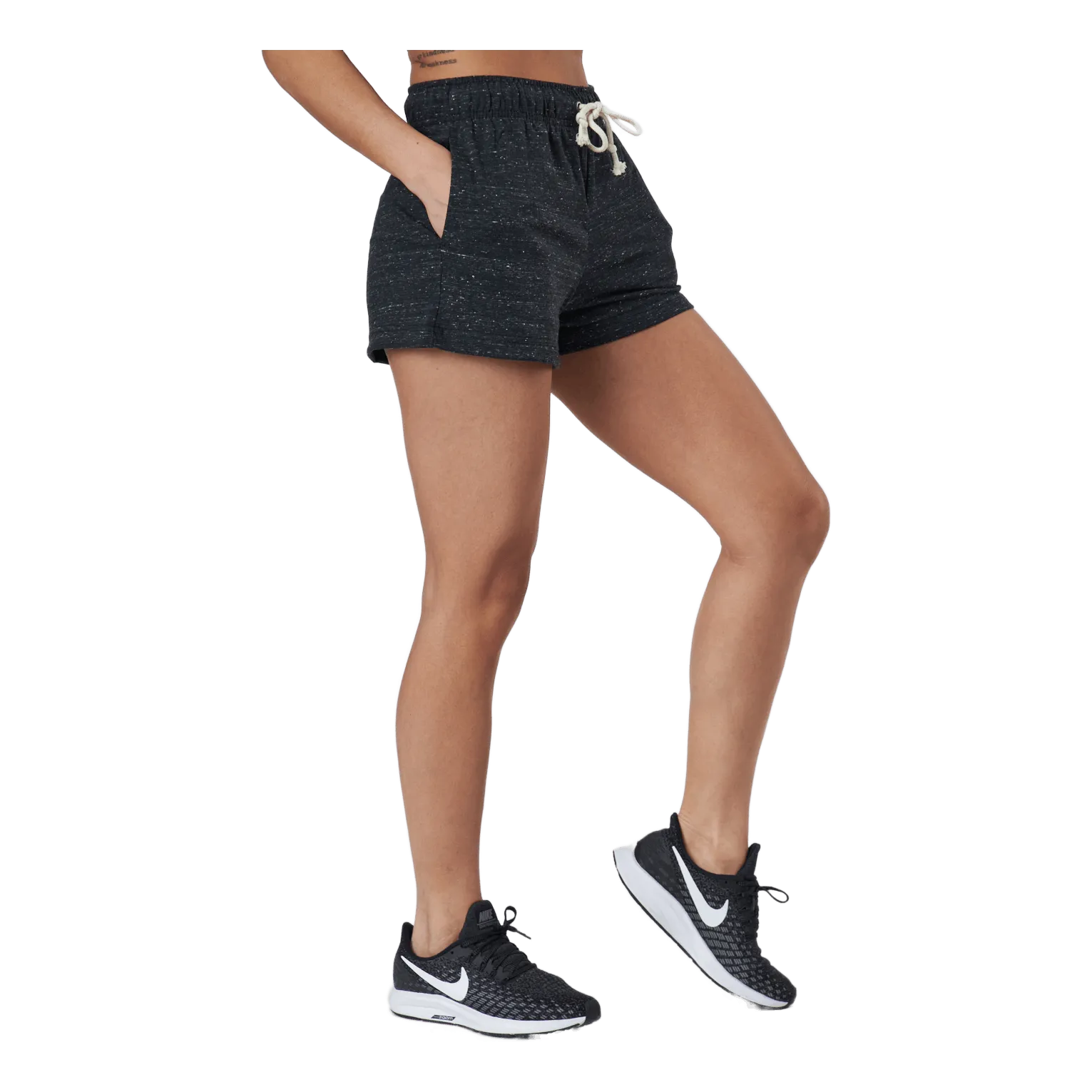 Nike Sportswear Gym Vintage Women's Shorts BLACK/WHITE