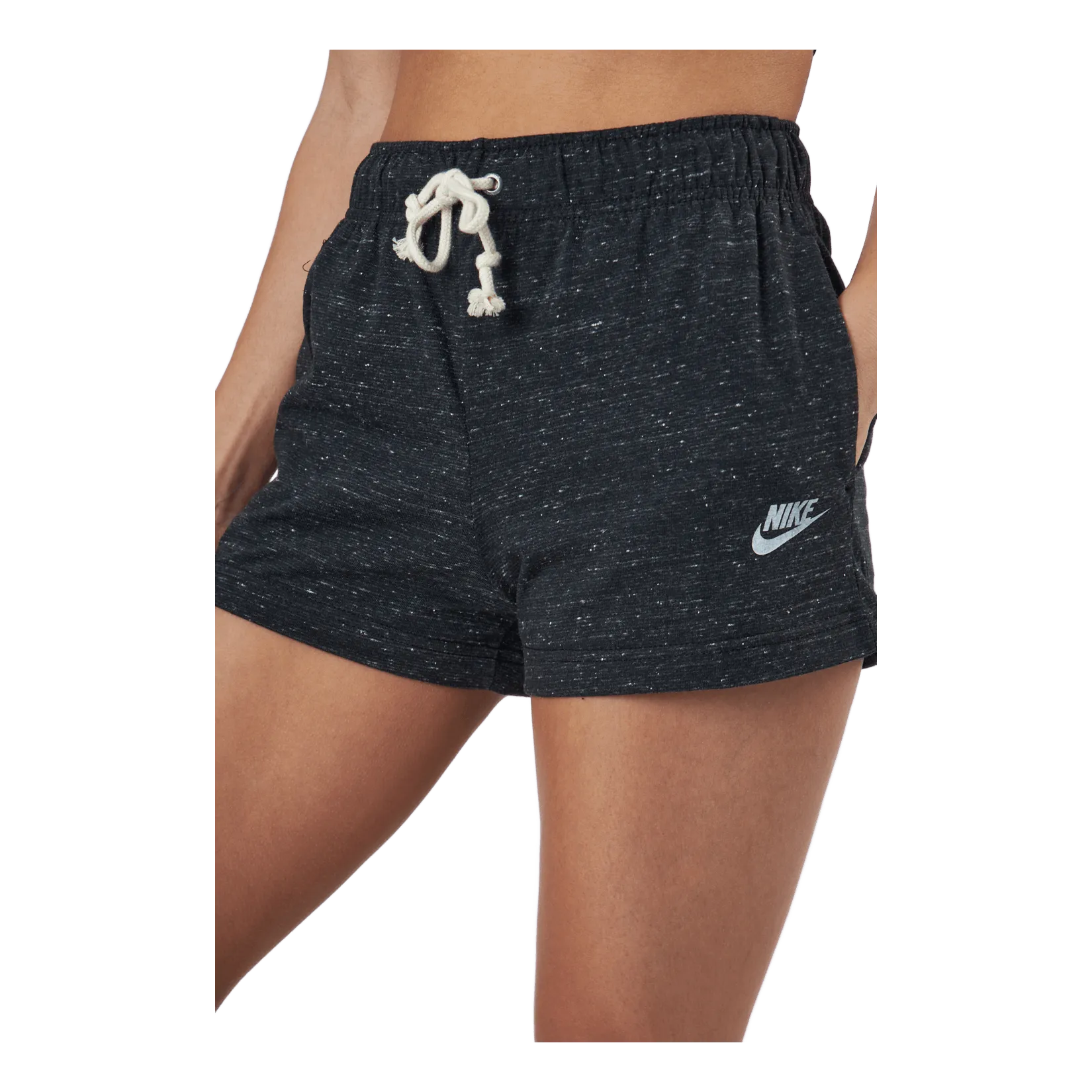Nike Sportswear Gym Vintage Women's Shorts BLACK/WHITE