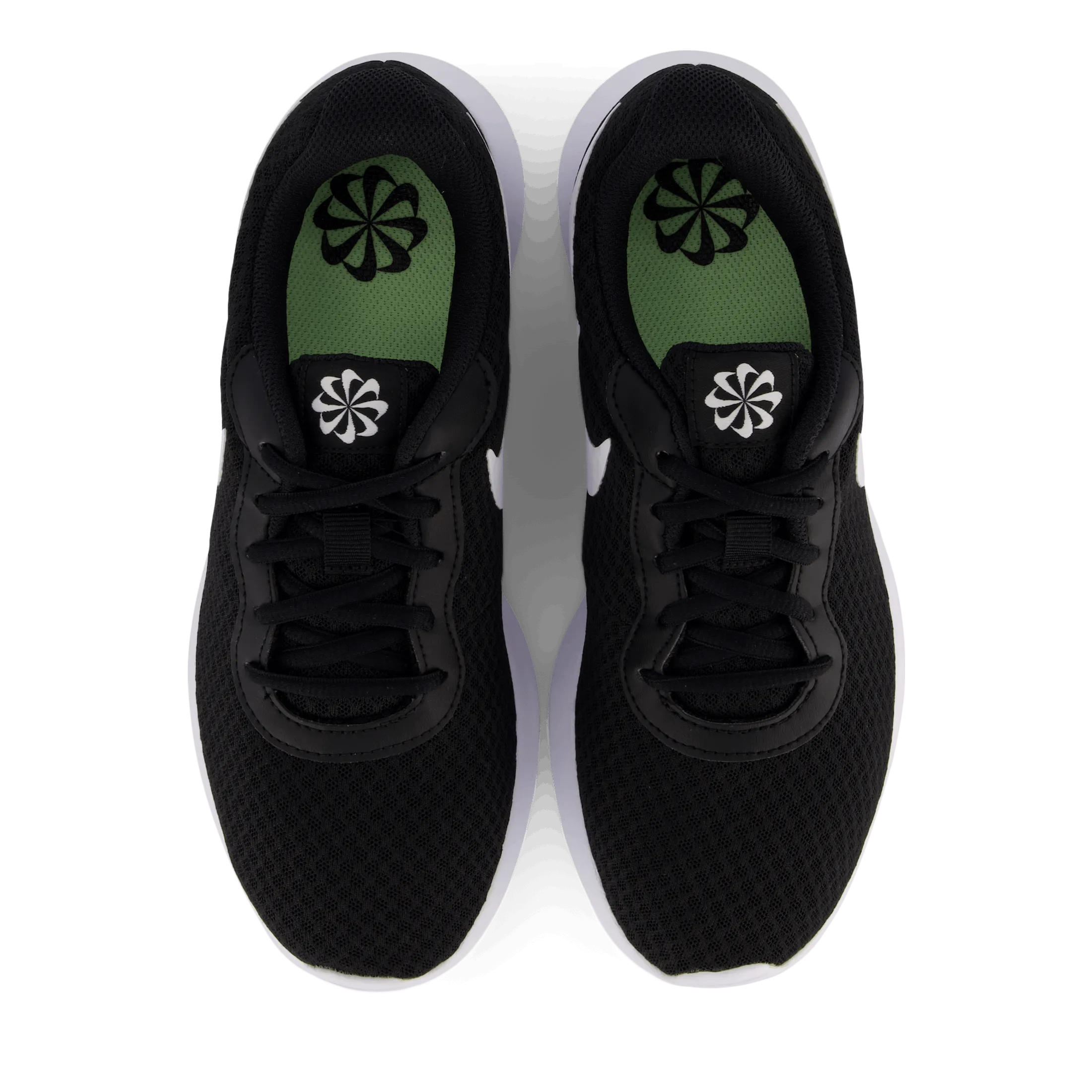 NIKE TANJUN WOMEN'S SHOES BLACK/WHITEBARELY VOLTBLACK