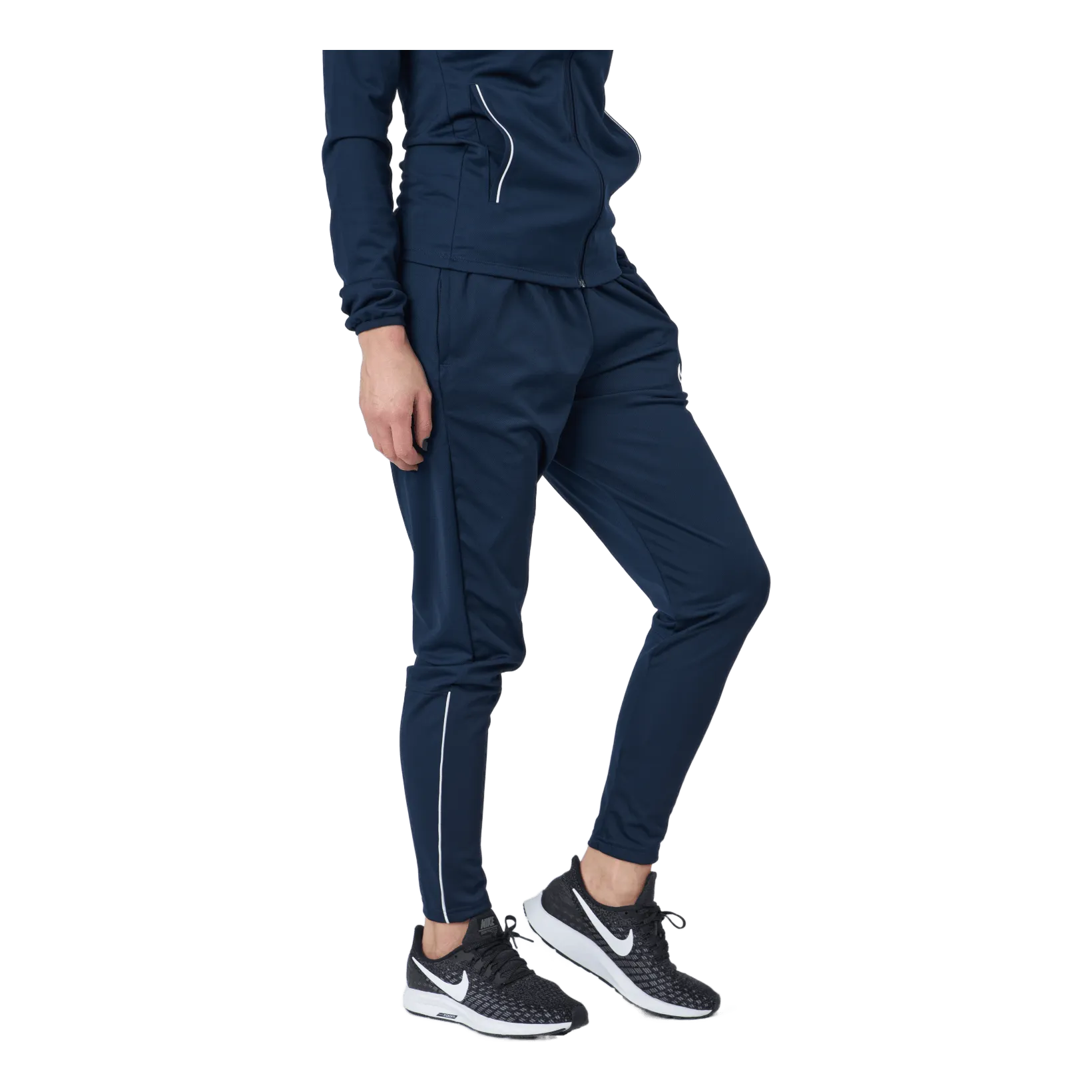 Nike Women Knit Soccer Tracksuit Obsidian/white/white