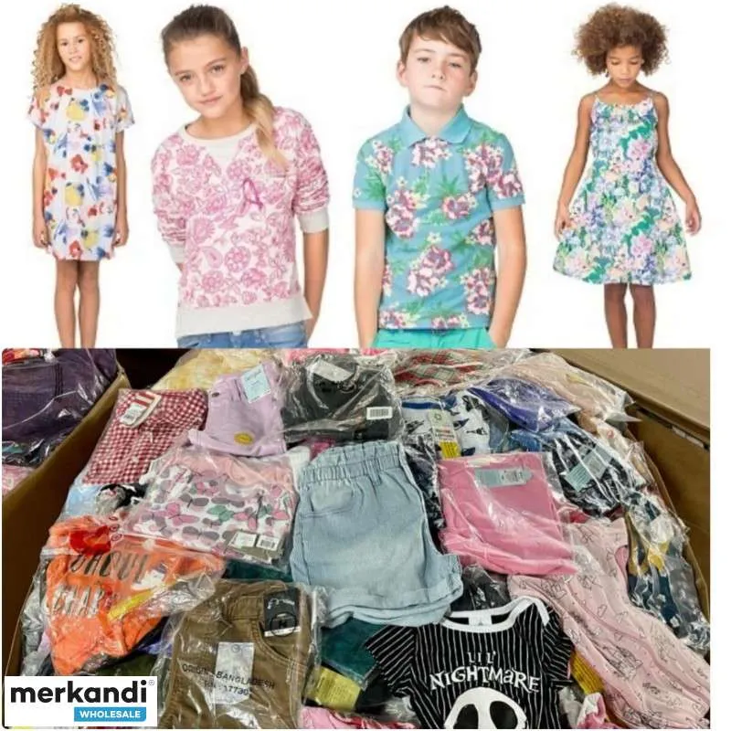 Nueva Colección de Ropa Infantil 0 a 14 Años | Mayorista de Marcas Mixtas