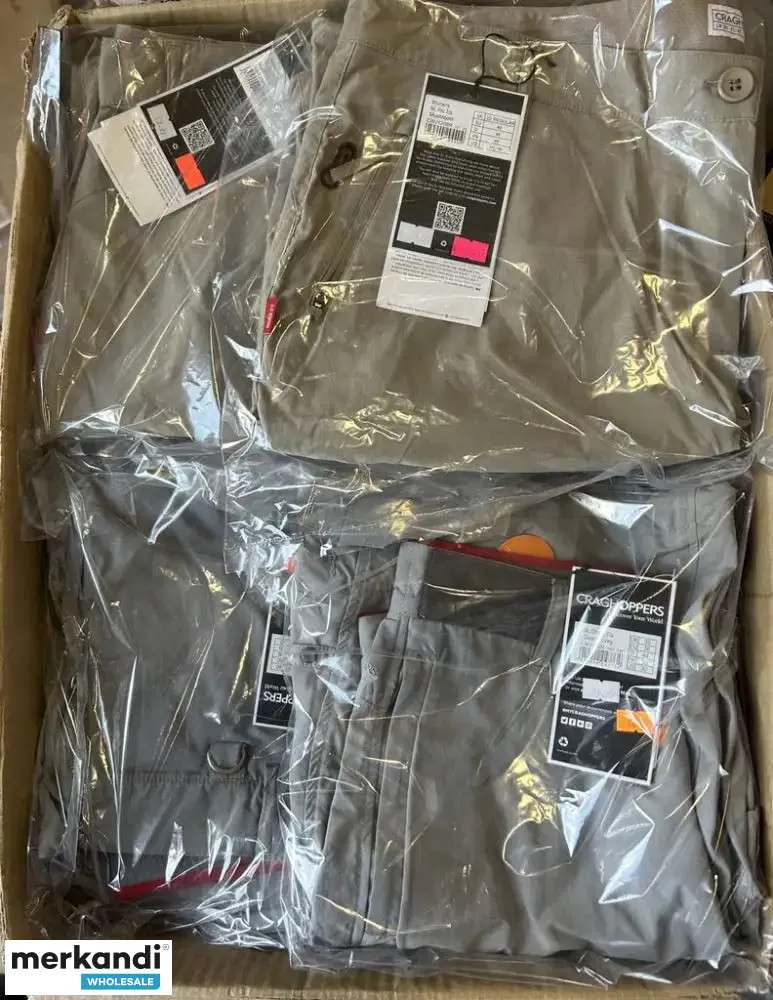 Oferta exclusiva al por mayor: 261 unidades de ropa Craghoppers