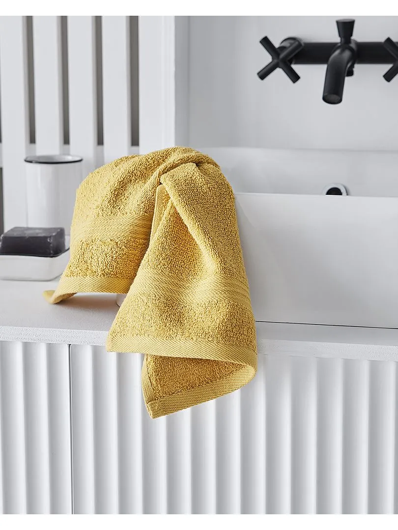 PACK DE 2 TOALLAS 30 X 50 CM  AMARILLO